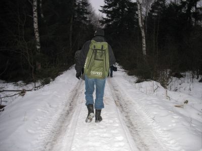 Дорога на Троице-Чижи
Док с рюкзаком
